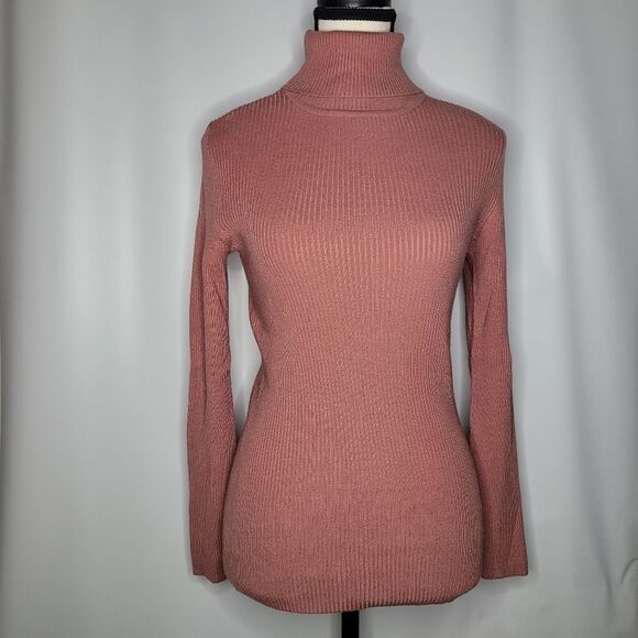 Style & Co Ribbed Turtleneck Sweater - Picture 1 of 5